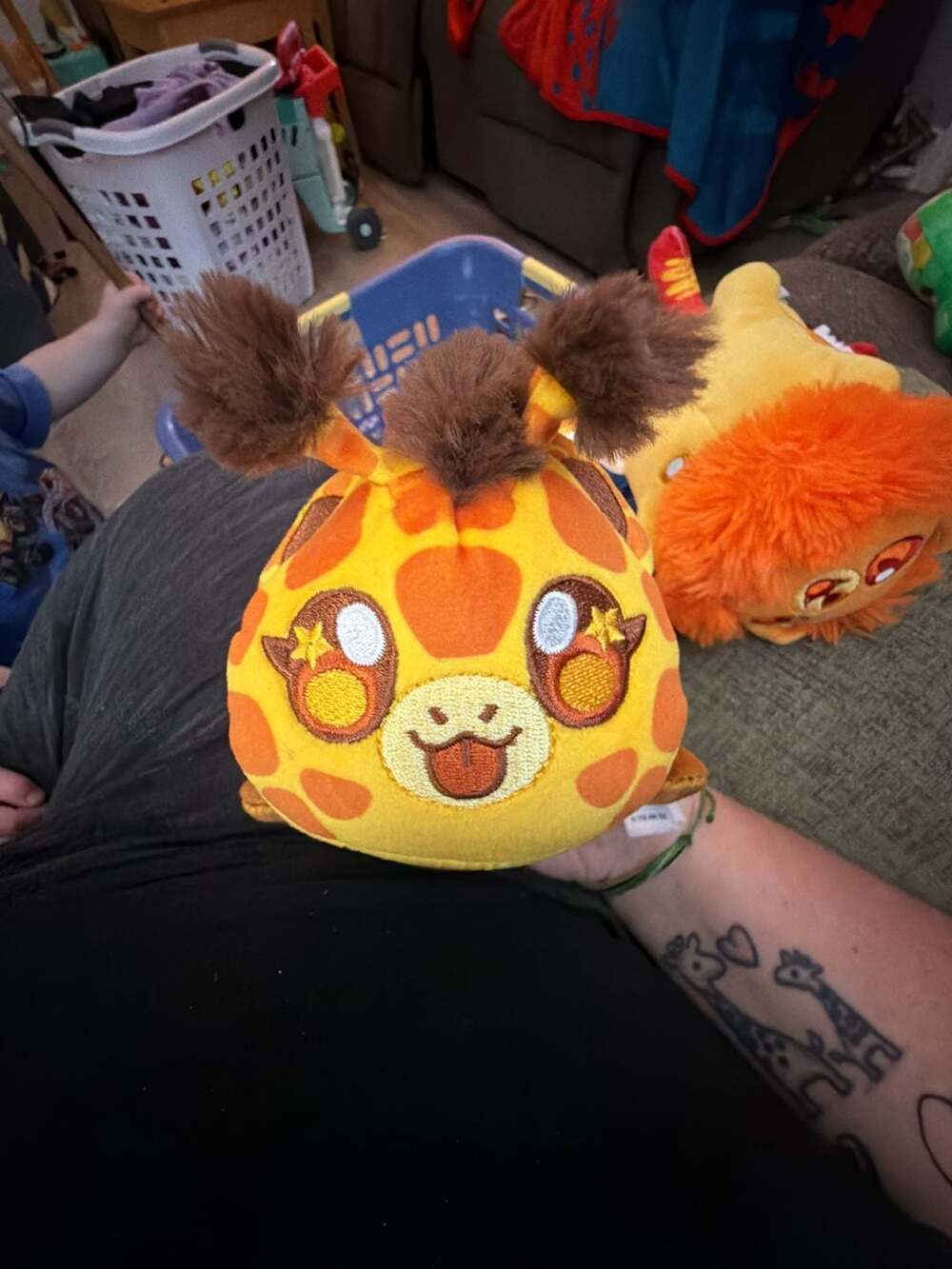 Aphmau MeeMeows Safari Giraffe Cat 6-inch Plush Stuffed Animal